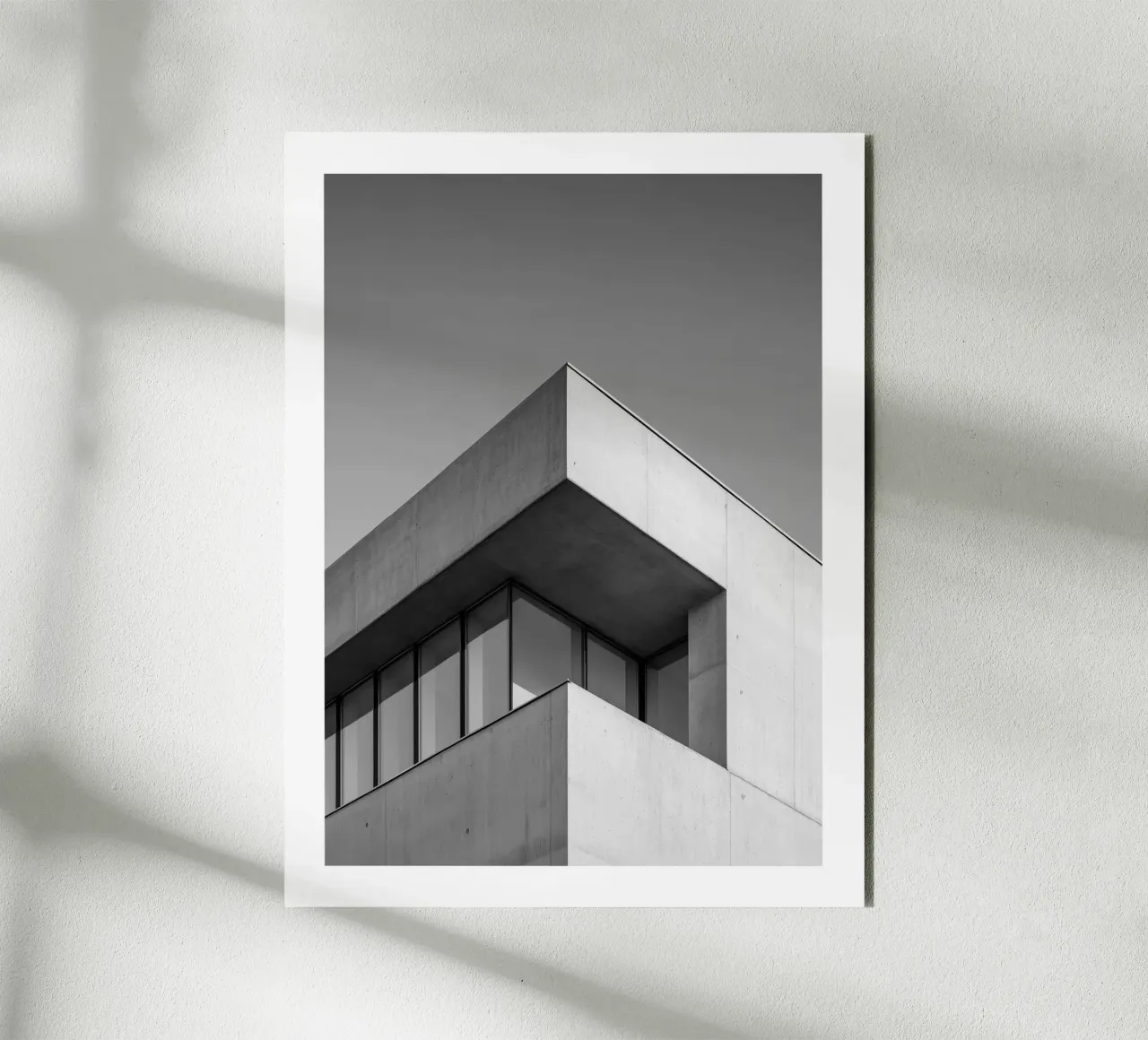 Angolo brutalista pannello forex da Monochrome