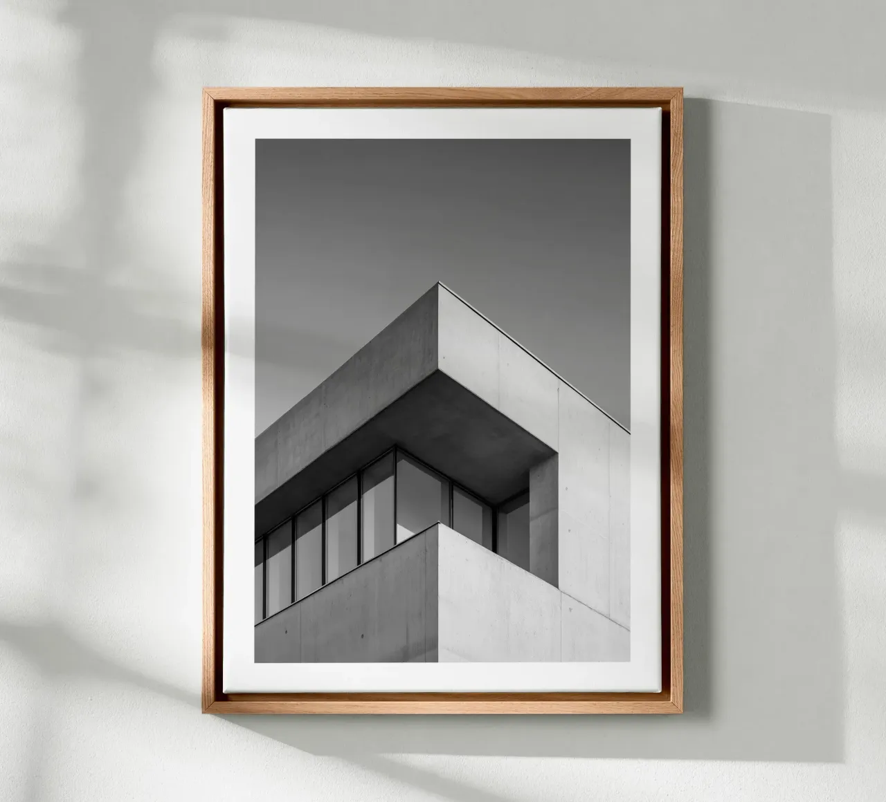 Brutalist angle canvas by Monochrome
