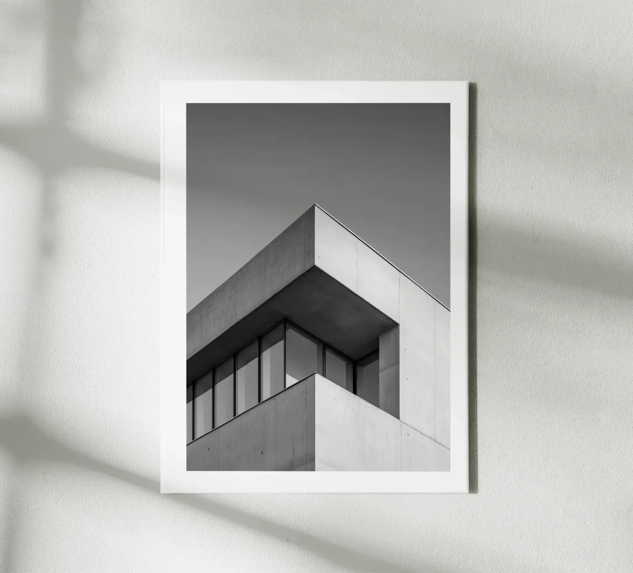 Brutalist angle canvas by Monochrome