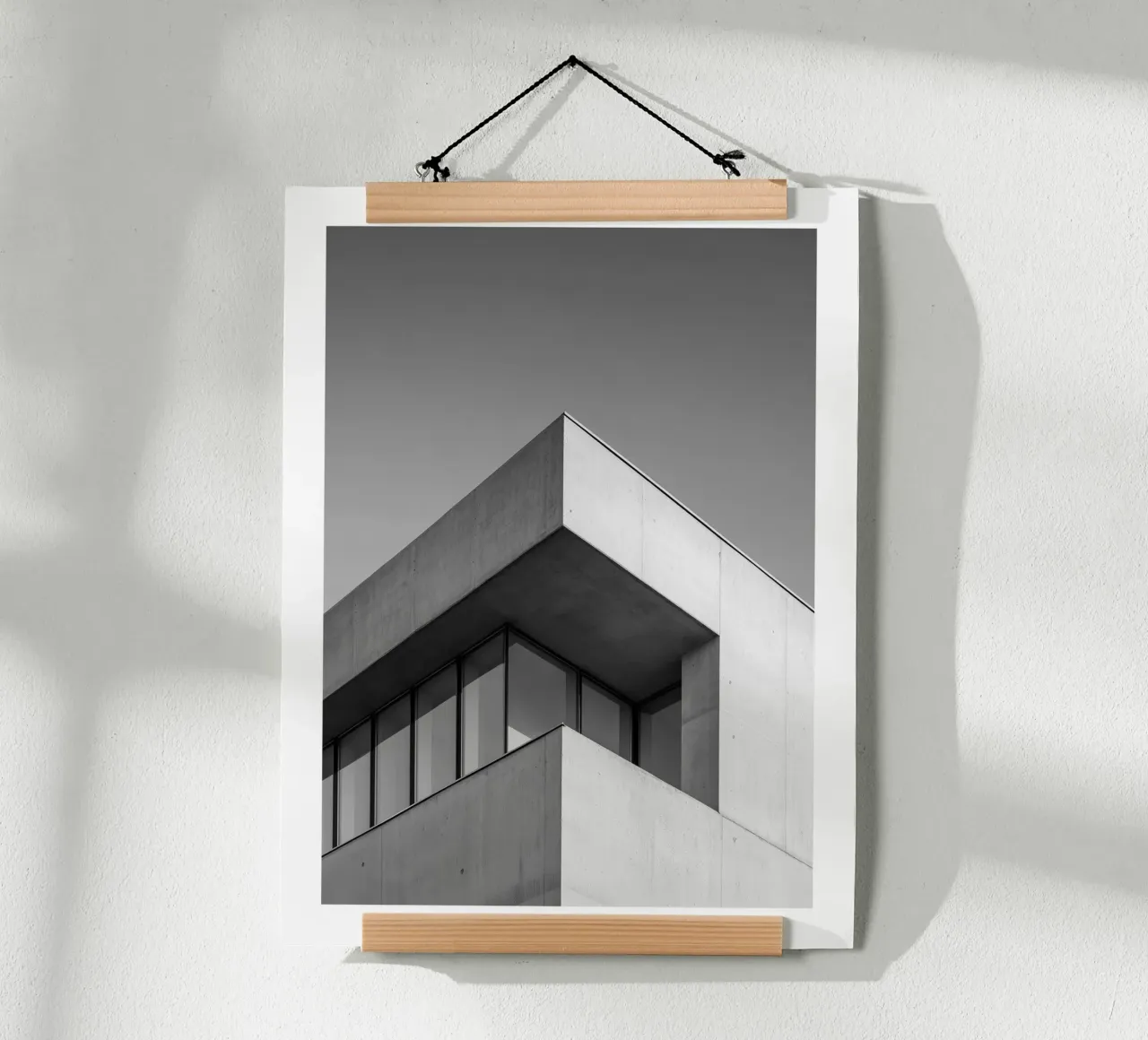 Angolo brutalista poster da Monochrome