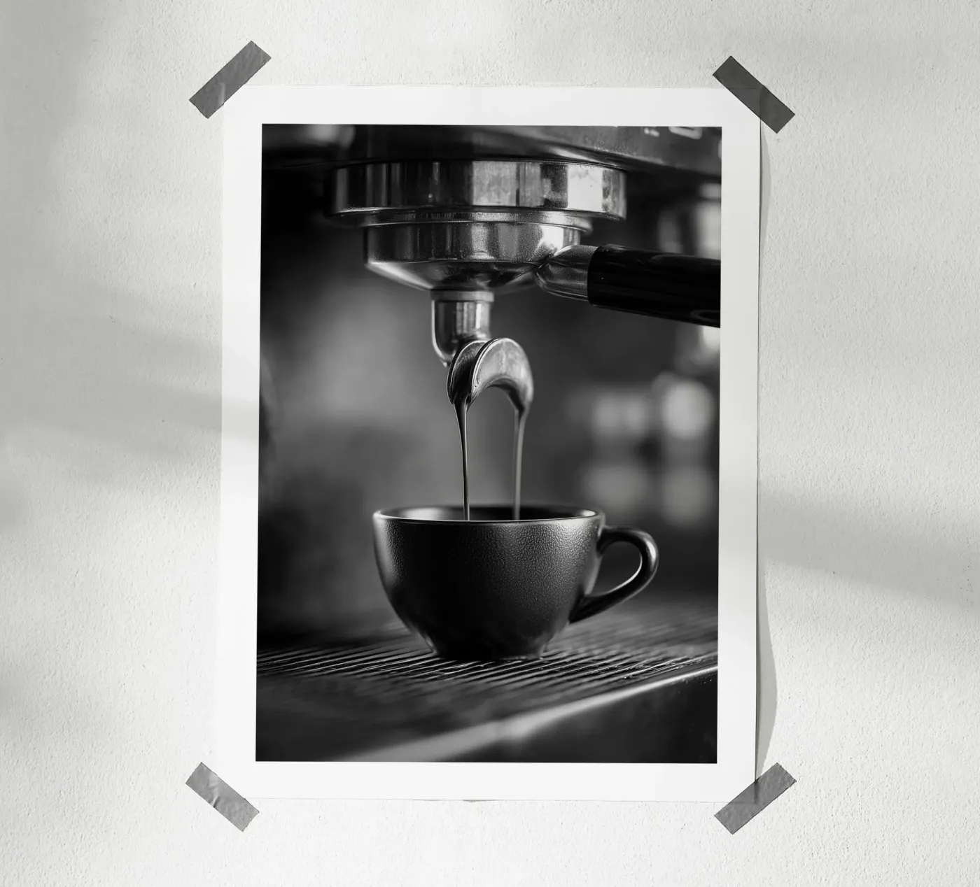 Espresso doppio poster da Monochrome