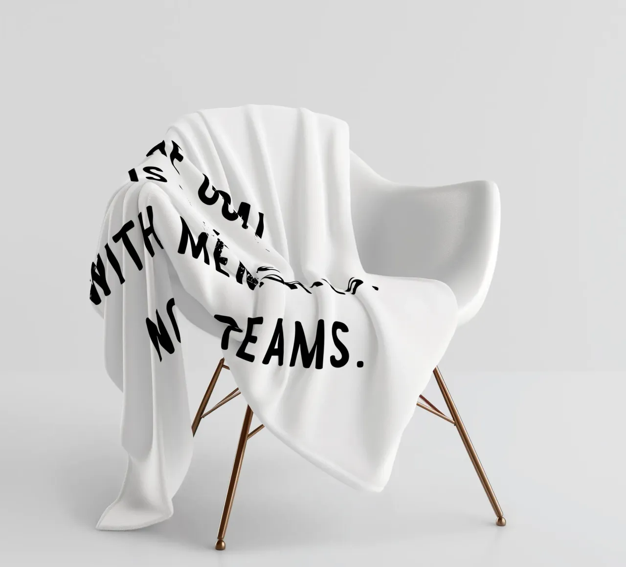 The goal is to die with memories, not dreams, motivation coperta in pile da RB-Quotes