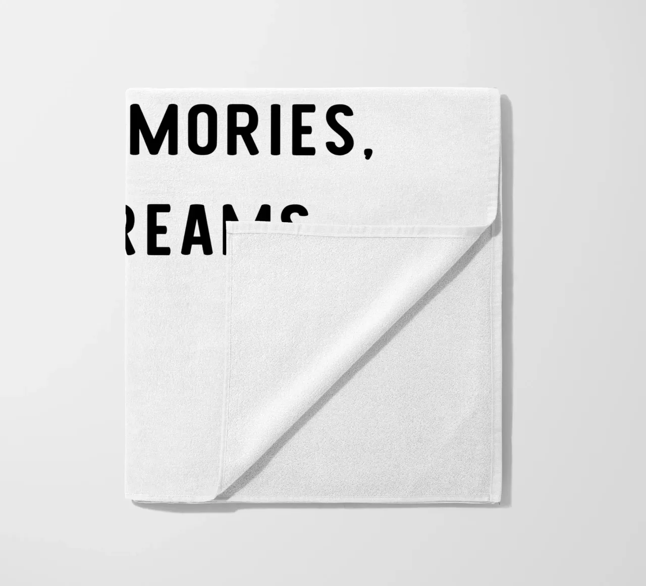 The goal is to die with memories, not dreams, motivation telo mare da RB-Quotes