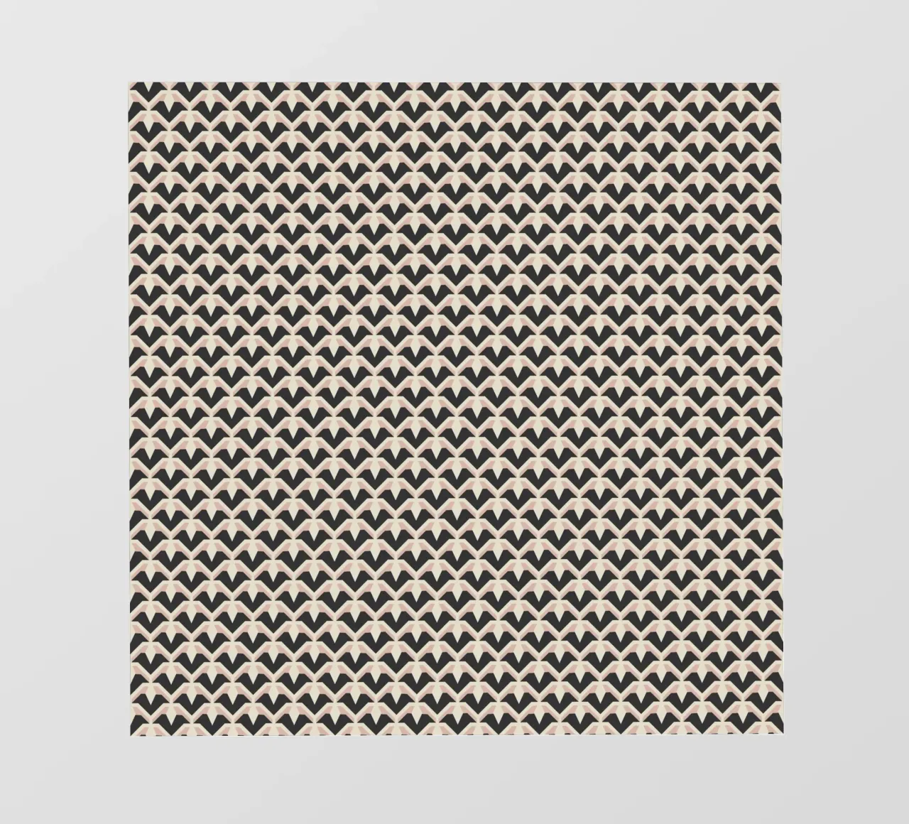 Modello geometrico di archi a zig-zag pellicola backlit da Life of Pie