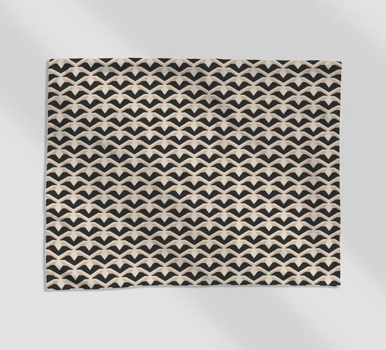 Modello geometrico di archi a zig-zag telo mare da Life of Pie