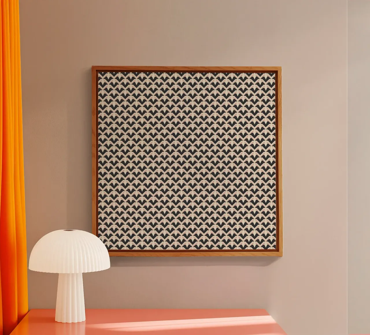 Modello geometrico di archi a zig-zag plexiglass da Life of Pie