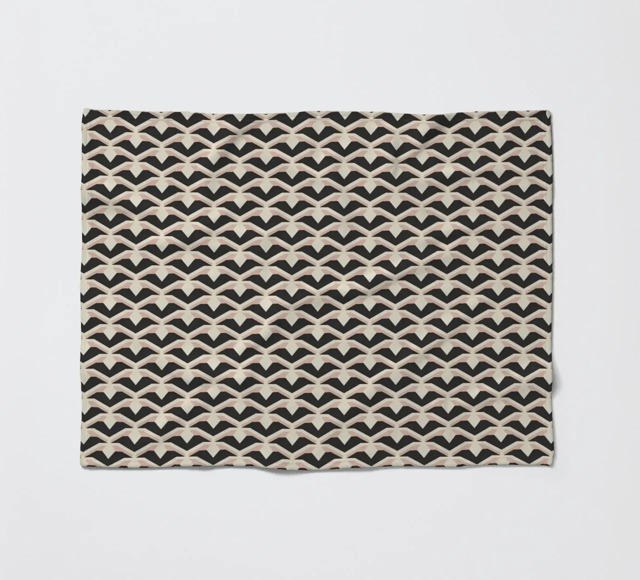 Modello geometrico di archi a zig-zag coperta in pile da Life of Pie