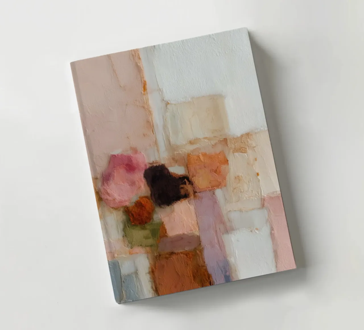 vivid colour fields, beige notebook by Carina Pop & Pastell