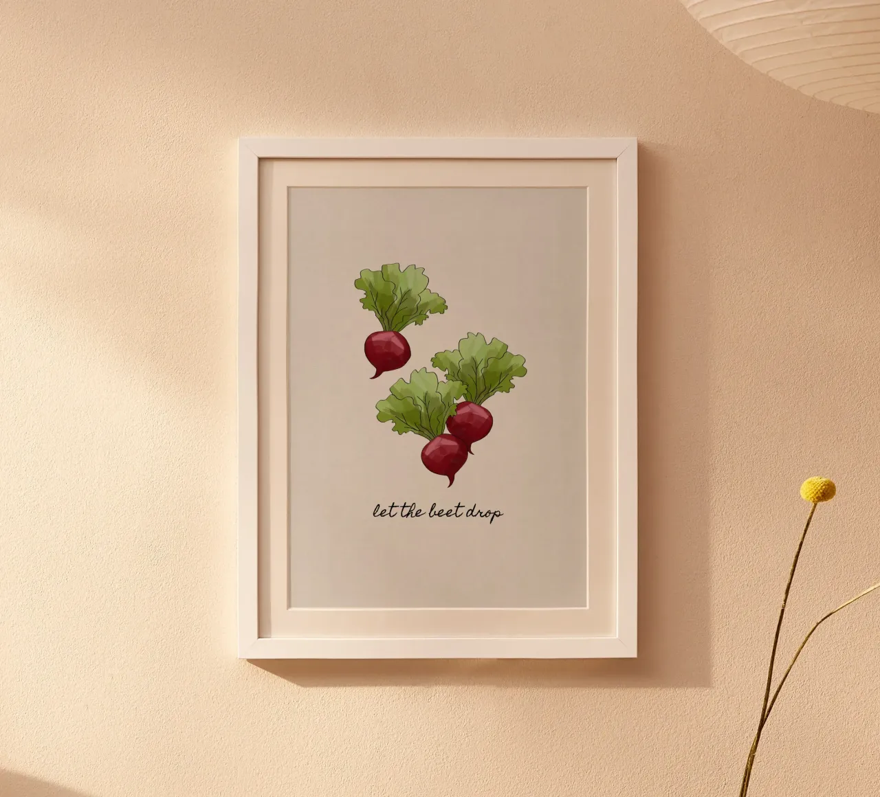 Let The Beet Drop hahnemühle van Orara Studio
