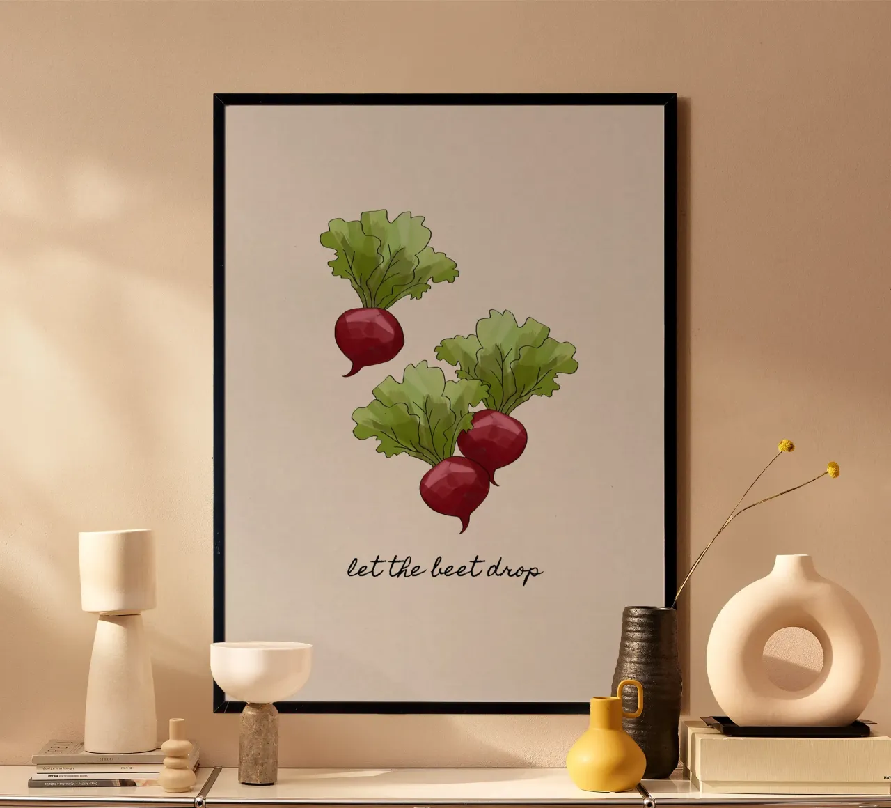 Let The Beet Drop hahnemühle van Orara Studio