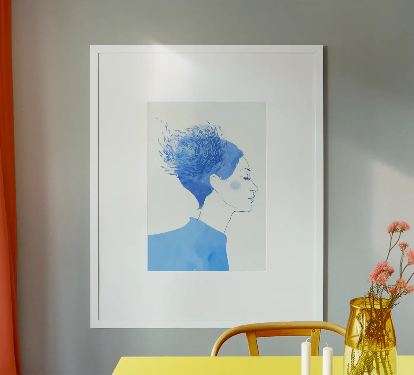 Il mare nella mente poster da Andrea Dölling