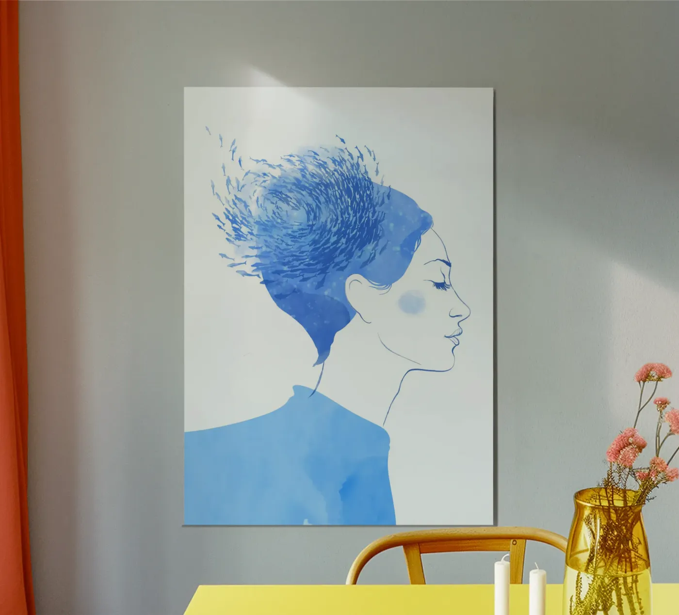 Il mare nella mente poster da Andrea Dölling