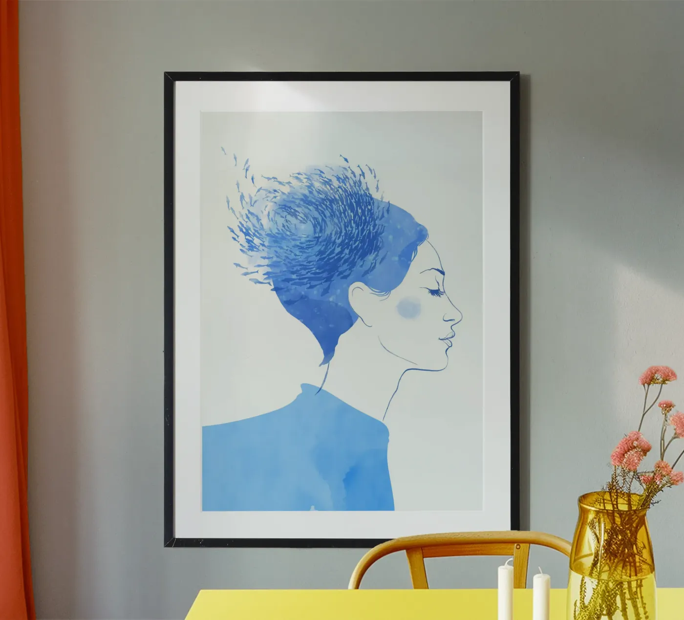 Il mare nella mente poster da Andrea Dölling