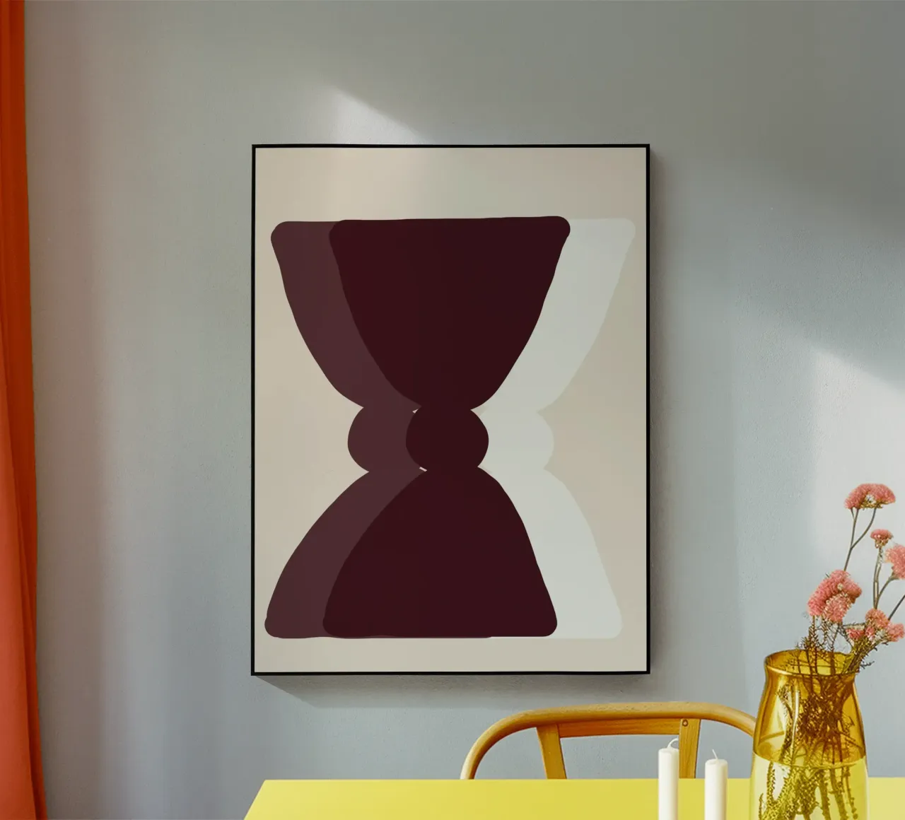 Two Become One plexiglass da They Call Me Abstract