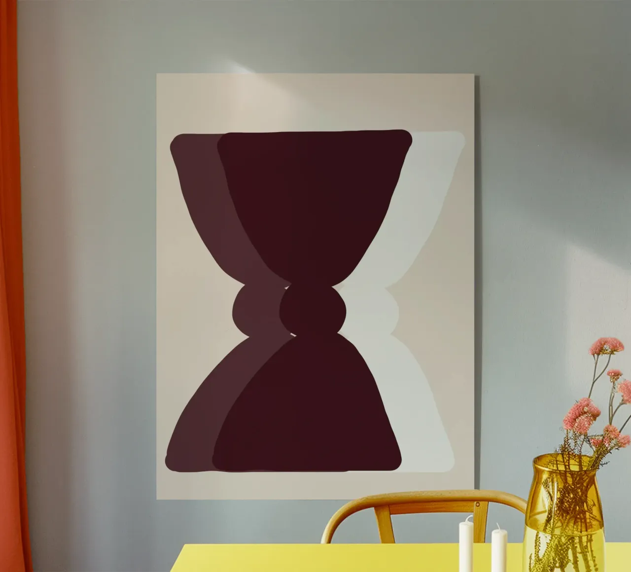 Two Become One plexiglass da They Call Me Abstract