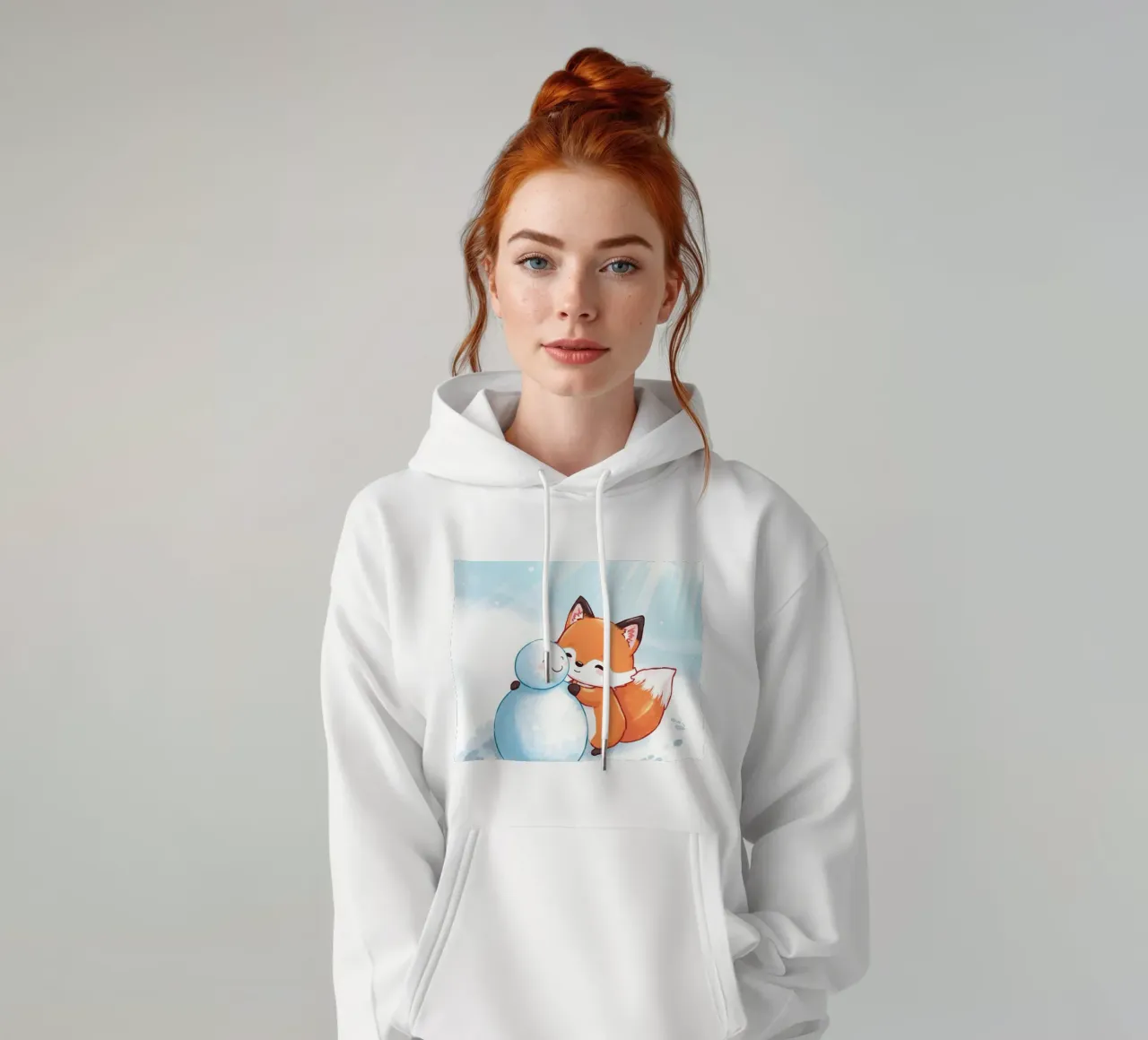 Abbracci caldi nella neve felpa con cappuccio da Voxy's Adventures