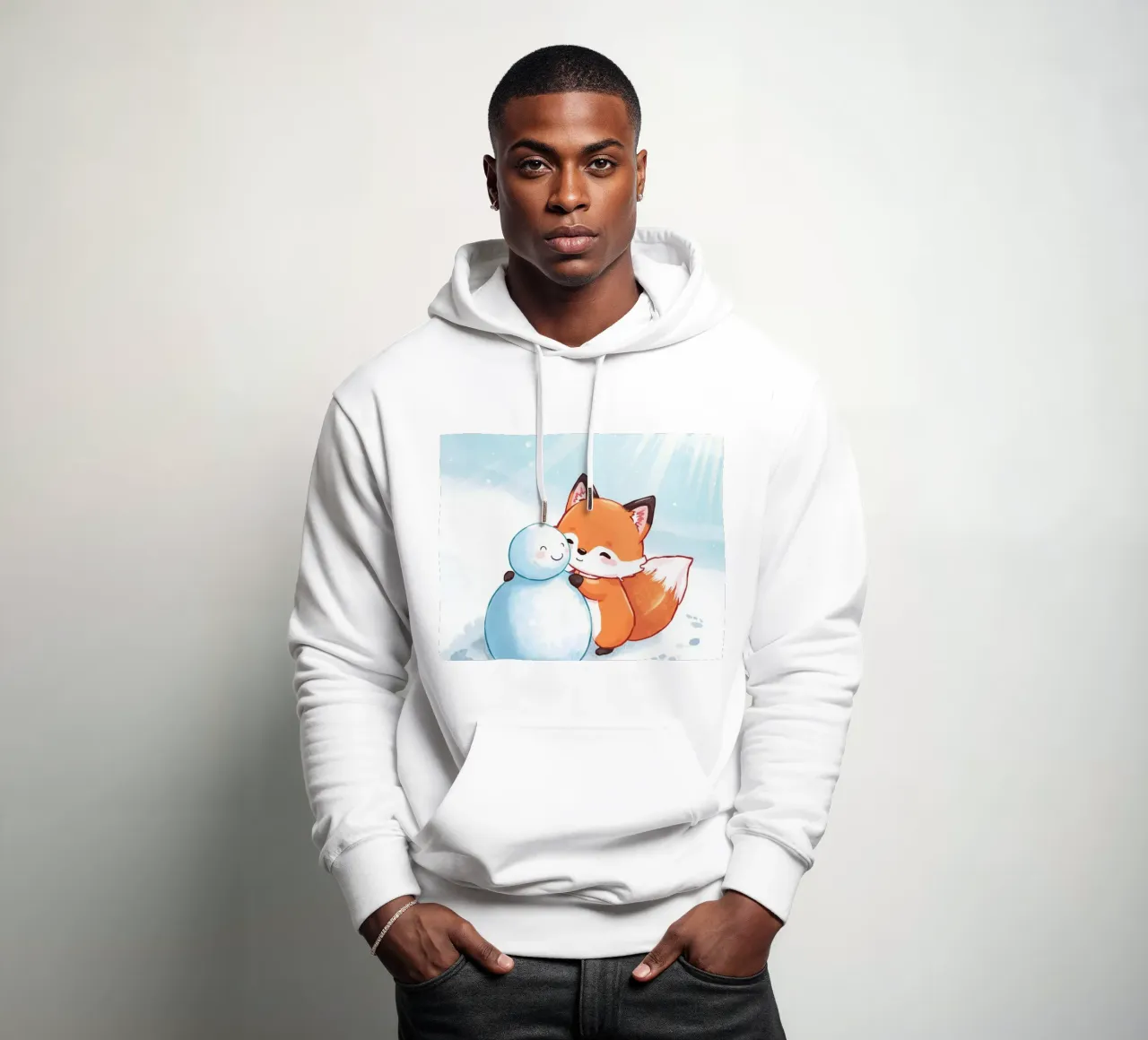 Abbracci caldi nella neve felpa con cappuccio da Voxy's Adventures