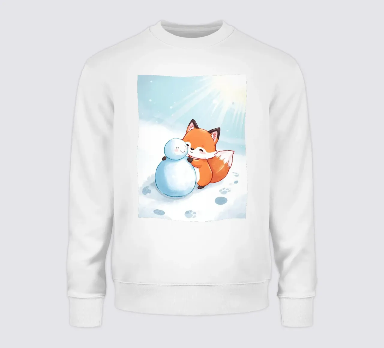 Câlins chaleureux dans la neige sweat de Voxy's Adventures