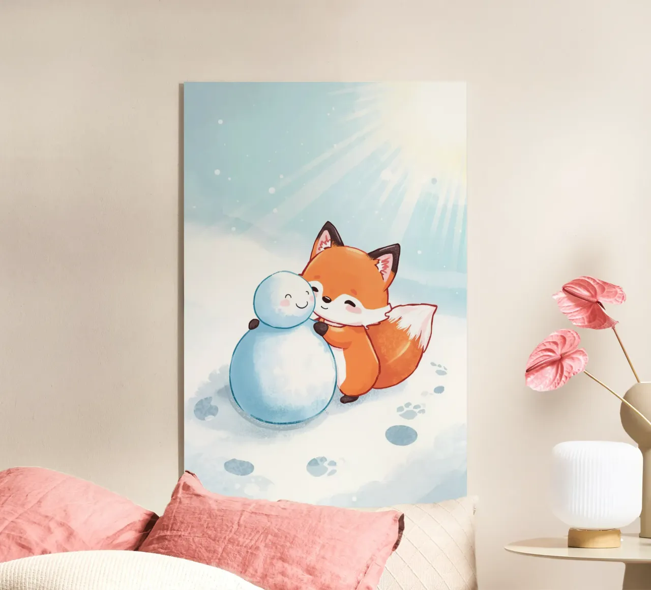 Abbracci caldi nella neve plexiglass da Voxy's Adventures