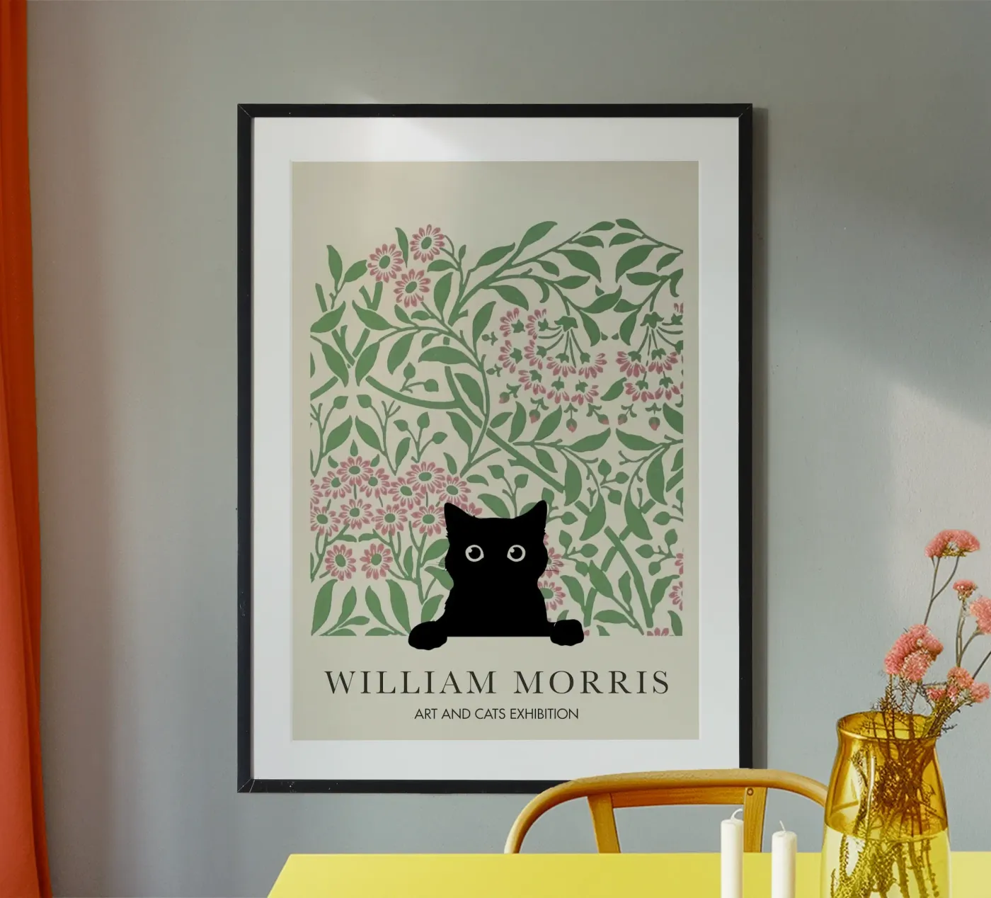 Peeakaboo Kat poster van Isaac Murray