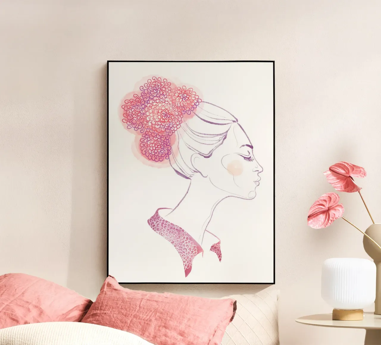 Fleurs plexiglas de Andrea Dölling