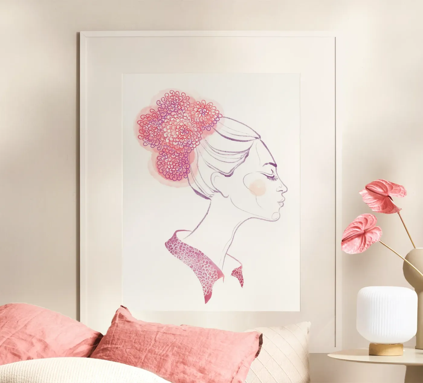 Flowers poster by Andrea Dölling