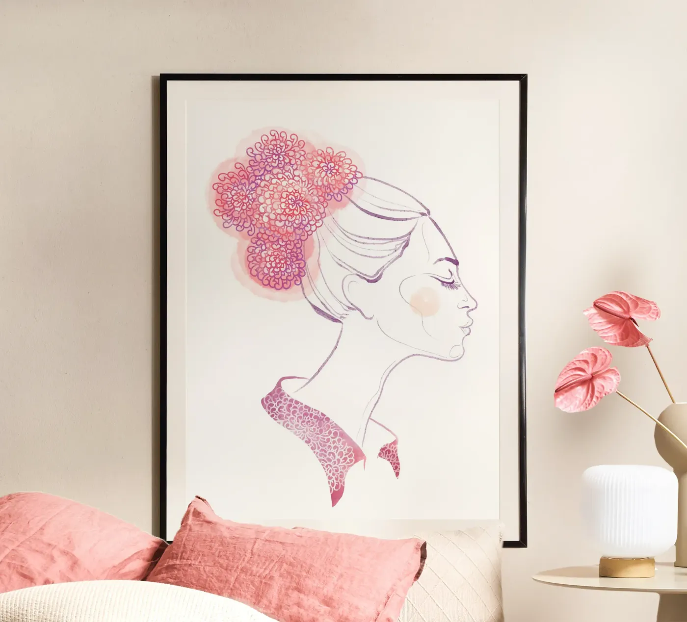 Flowers poster by Andrea Dölling