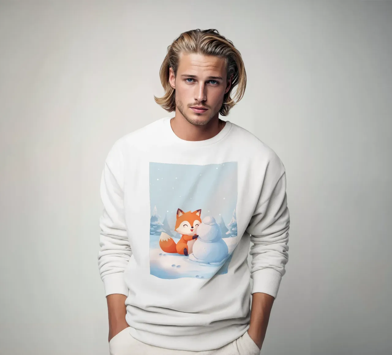 Voxy crea un compagno di neve felpa da Voxy's Adventures