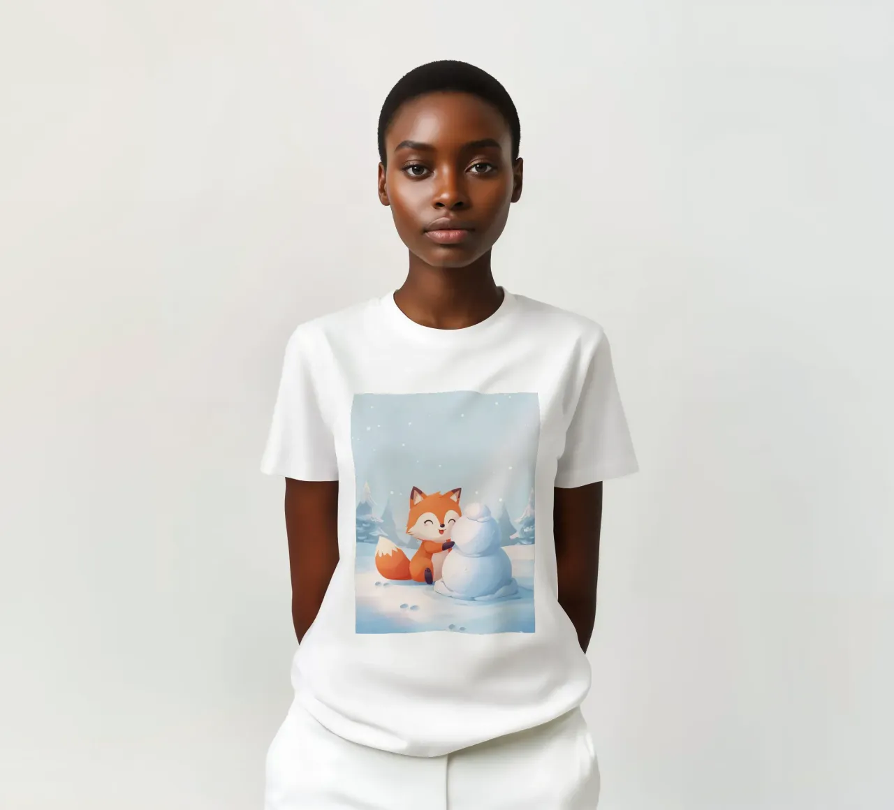 Voxy crea un compagno di neve t-shirt da Voxy's Adventures