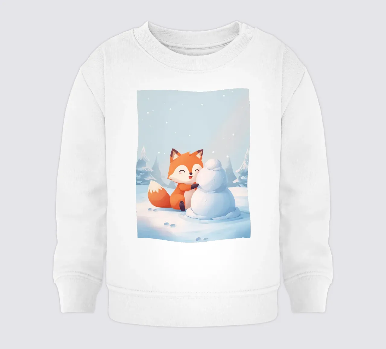 Voxy crea un compagno di neve felpa neonato da Voxy's Adventures