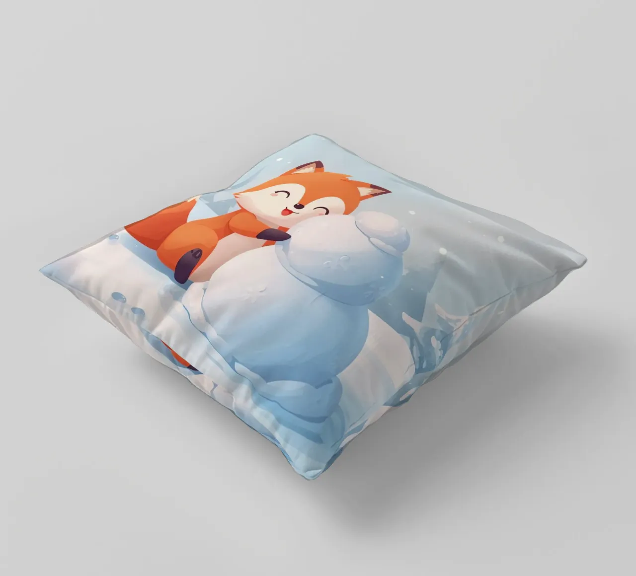 Voxy crea un compagno di neve cuscino da Voxy's Adventures