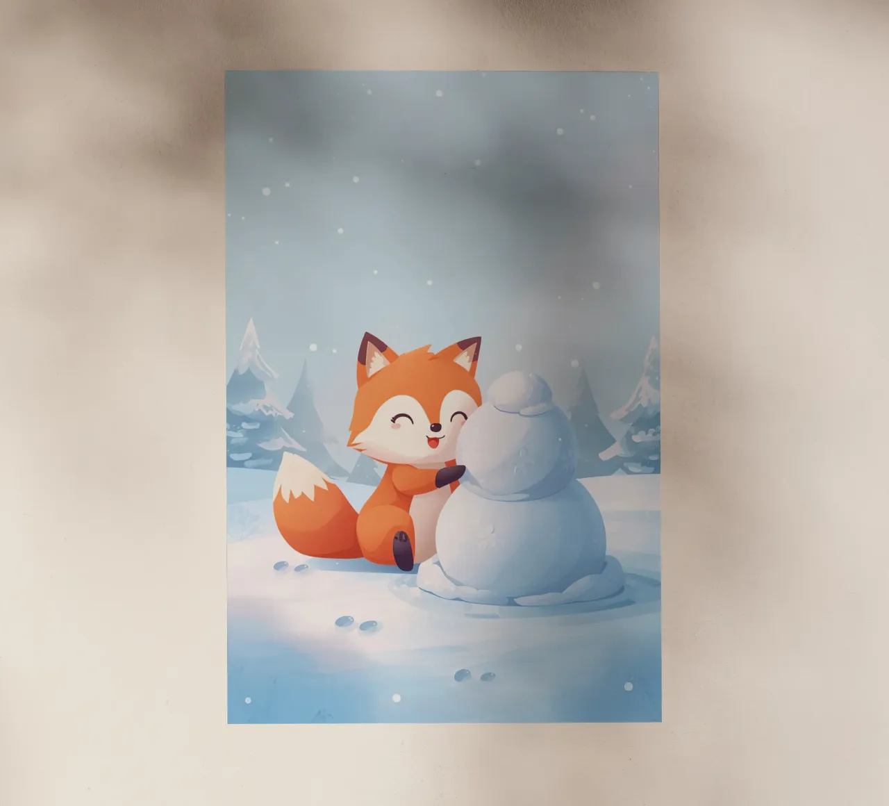 Voxy crea un compagno di neve pellicola backlit da Voxy's Adventures