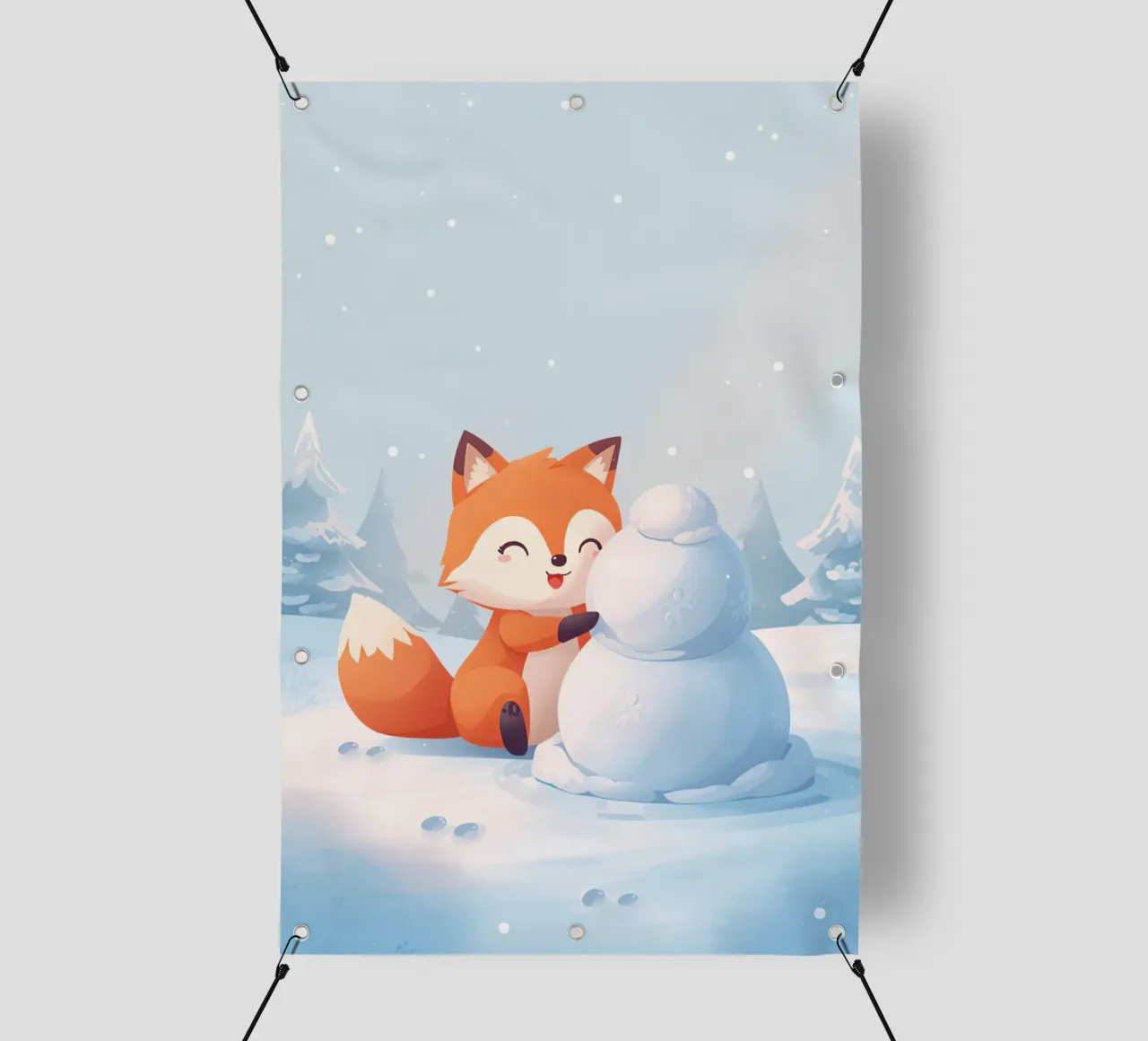 Voxy crea un compagno di neve telo in pvc da Voxy's Adventures