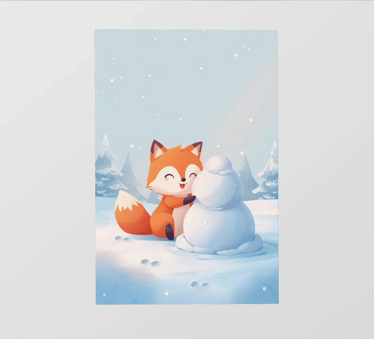 Voxy crea un compagno di neve telo in pvc da Voxy's Adventures