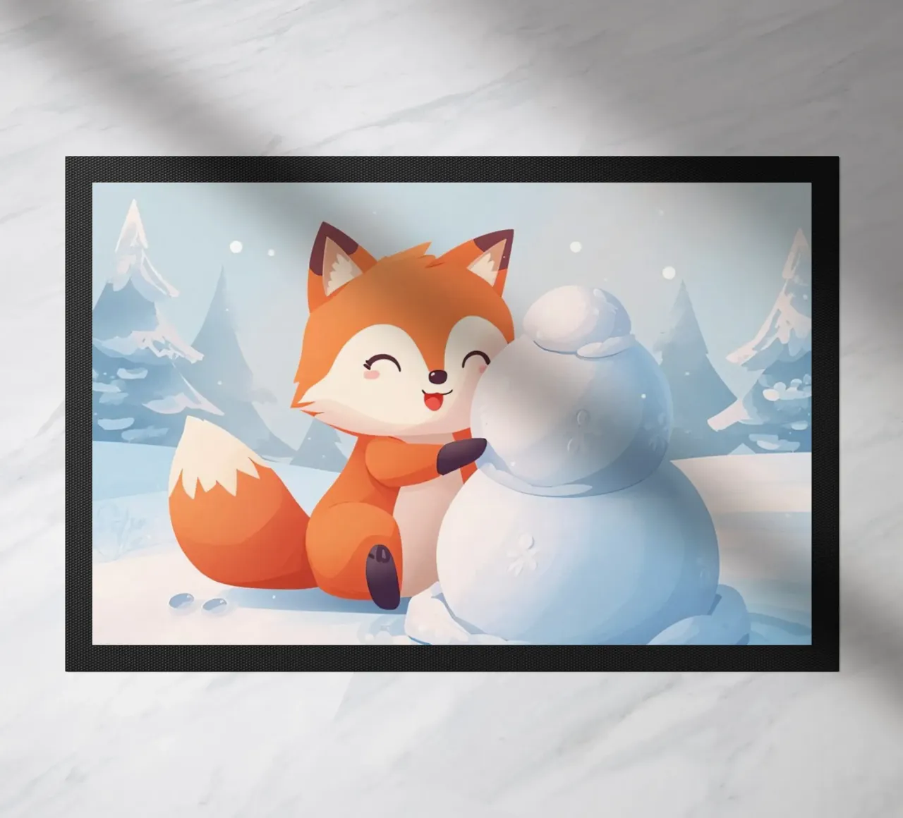 Voxy crea un compagno di neve zerbino da Voxy's Adventures