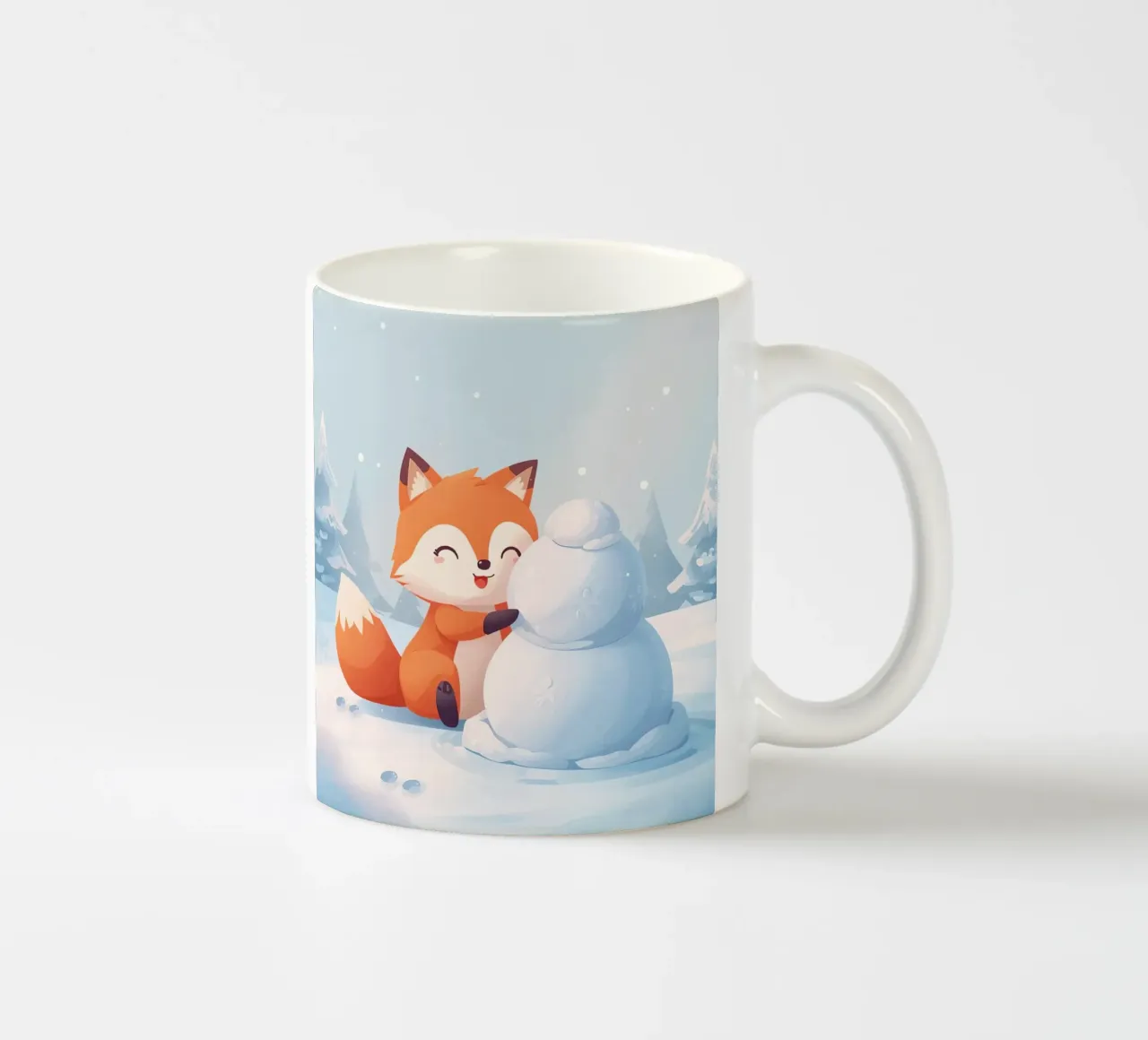 Voxy crea un compagno di neve tazza in ceramica da Voxy's Adventures