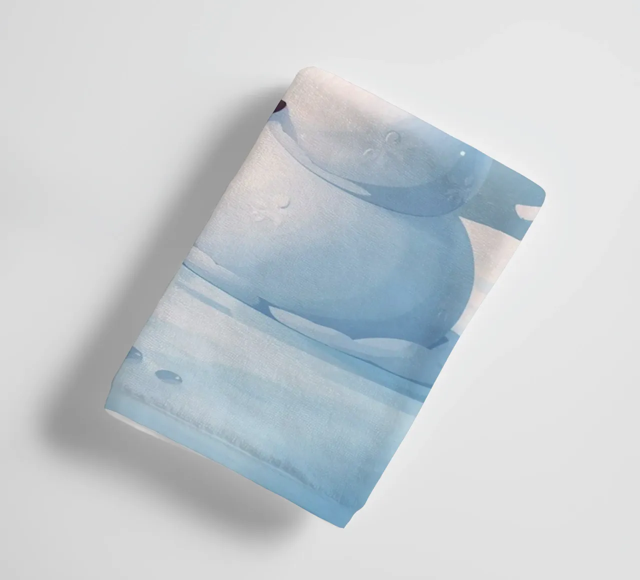 Voxy crea un compagno di neve asciugamano da bagno da Voxy's Adventures