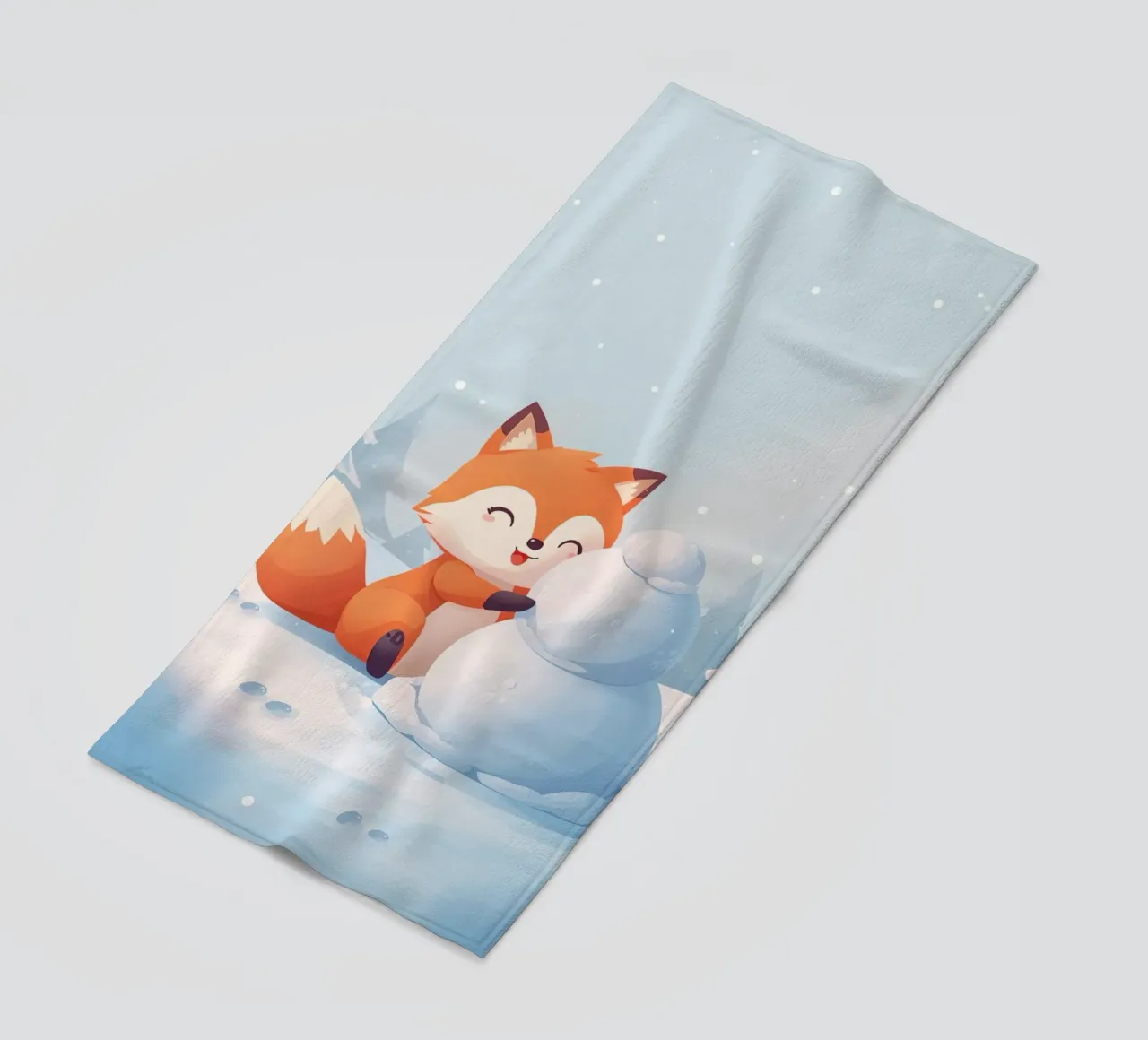 Voxy crea un compagno di neve telo mare da Voxy's Adventures