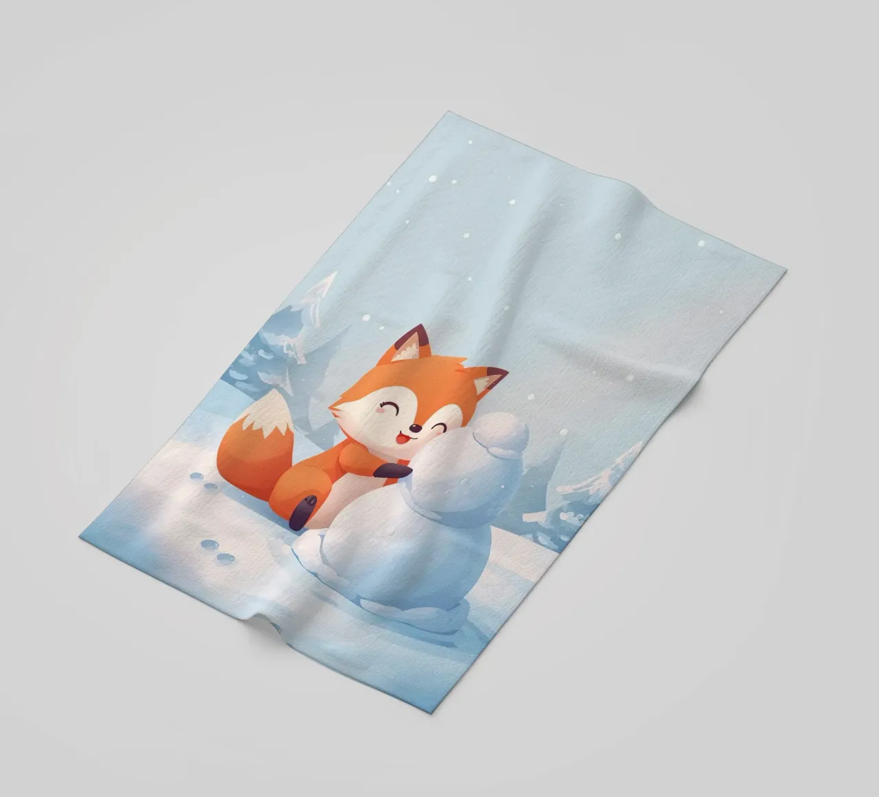 Voxy crea un compagno di neve telo mare da Voxy's Adventures