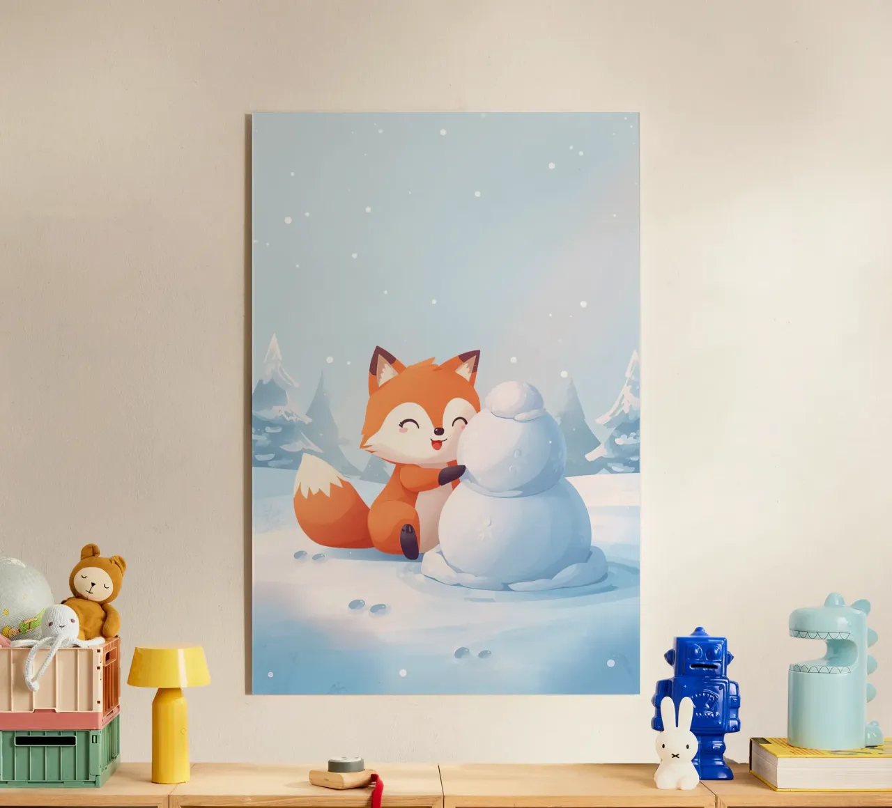 Voxy crea un compagno di neve plexiglass da Voxy's Adventures