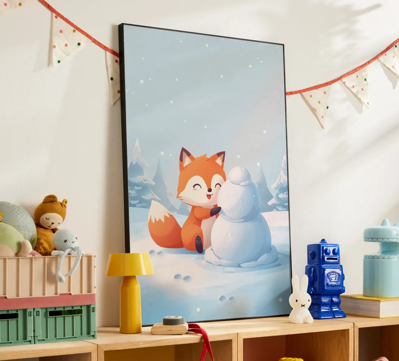 Voxy crea un compagno di neve alluminio dibond da Voxy's Adventures