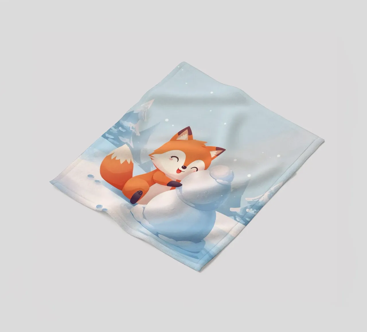 Voxy crea un compagno di neve coperta in pile da Voxy's Adventures