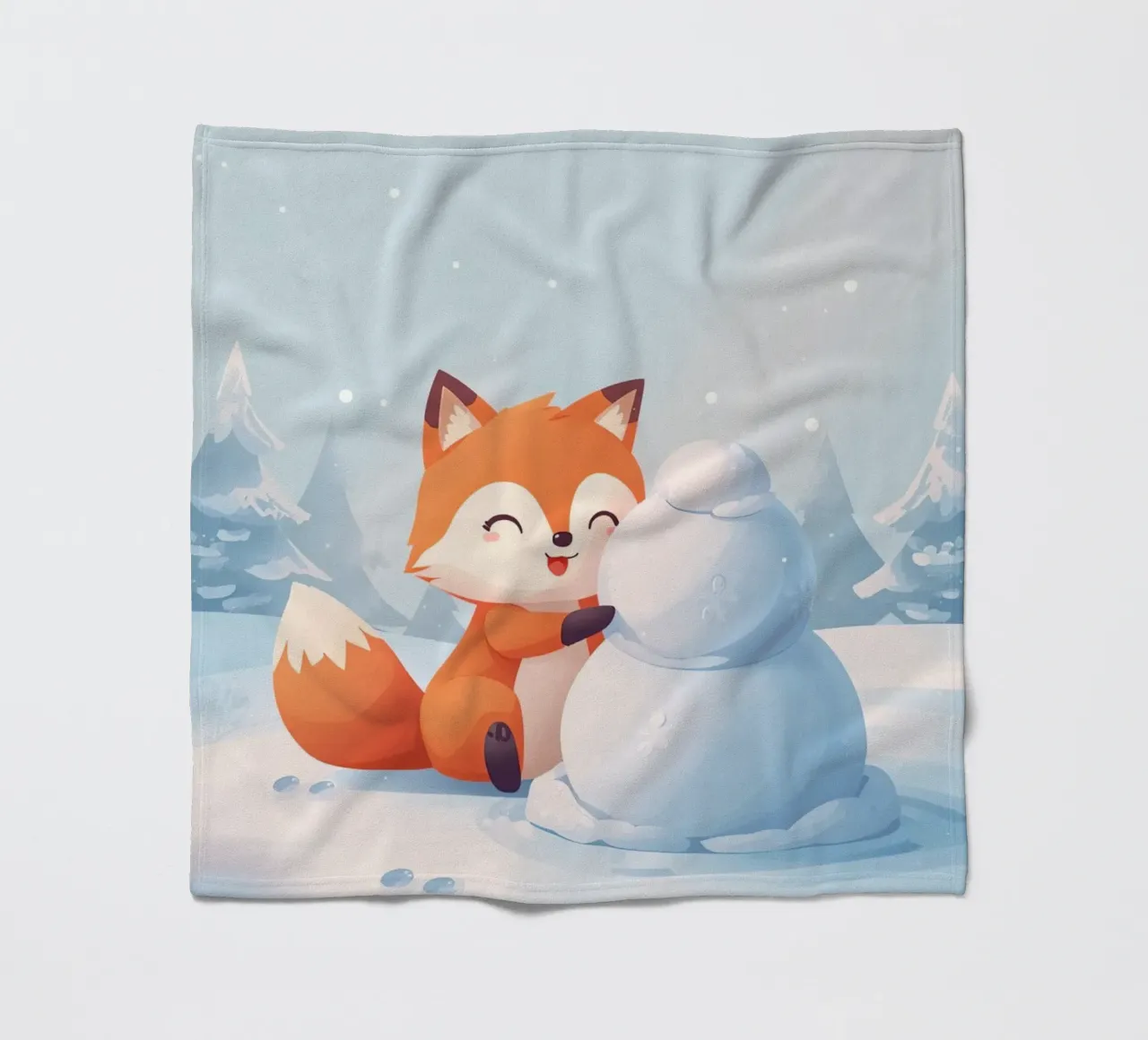 Voxy crea un compagno di neve coperta in pile da Voxy's Adventures