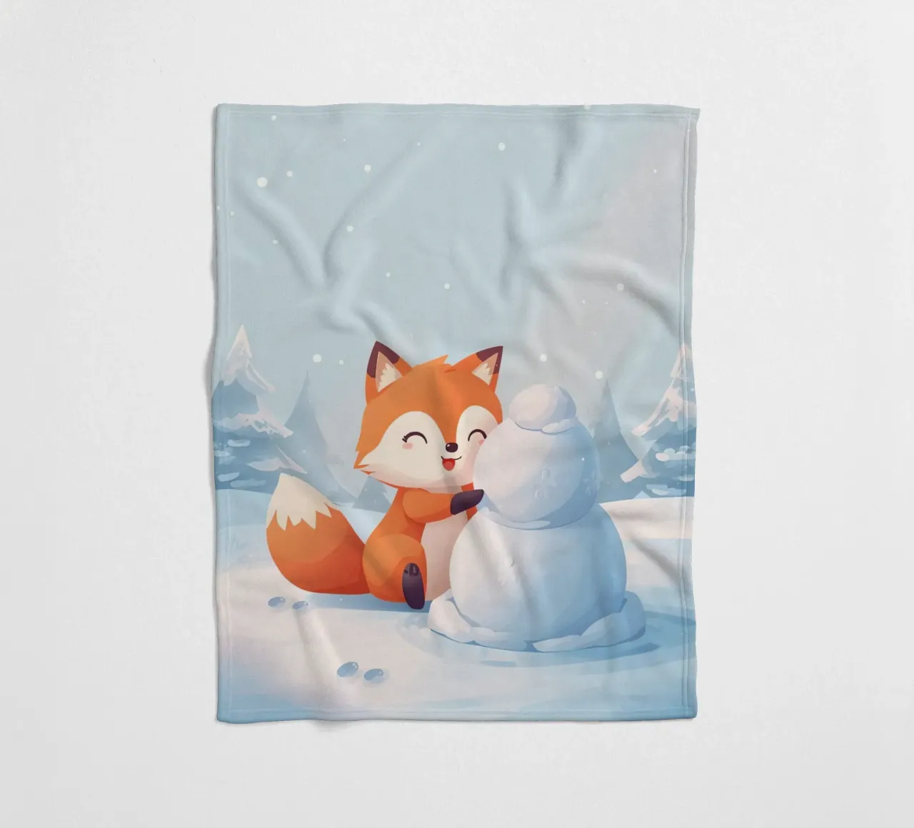 Voxy crea un compagno di neve coperta in pile da Voxy's Adventures