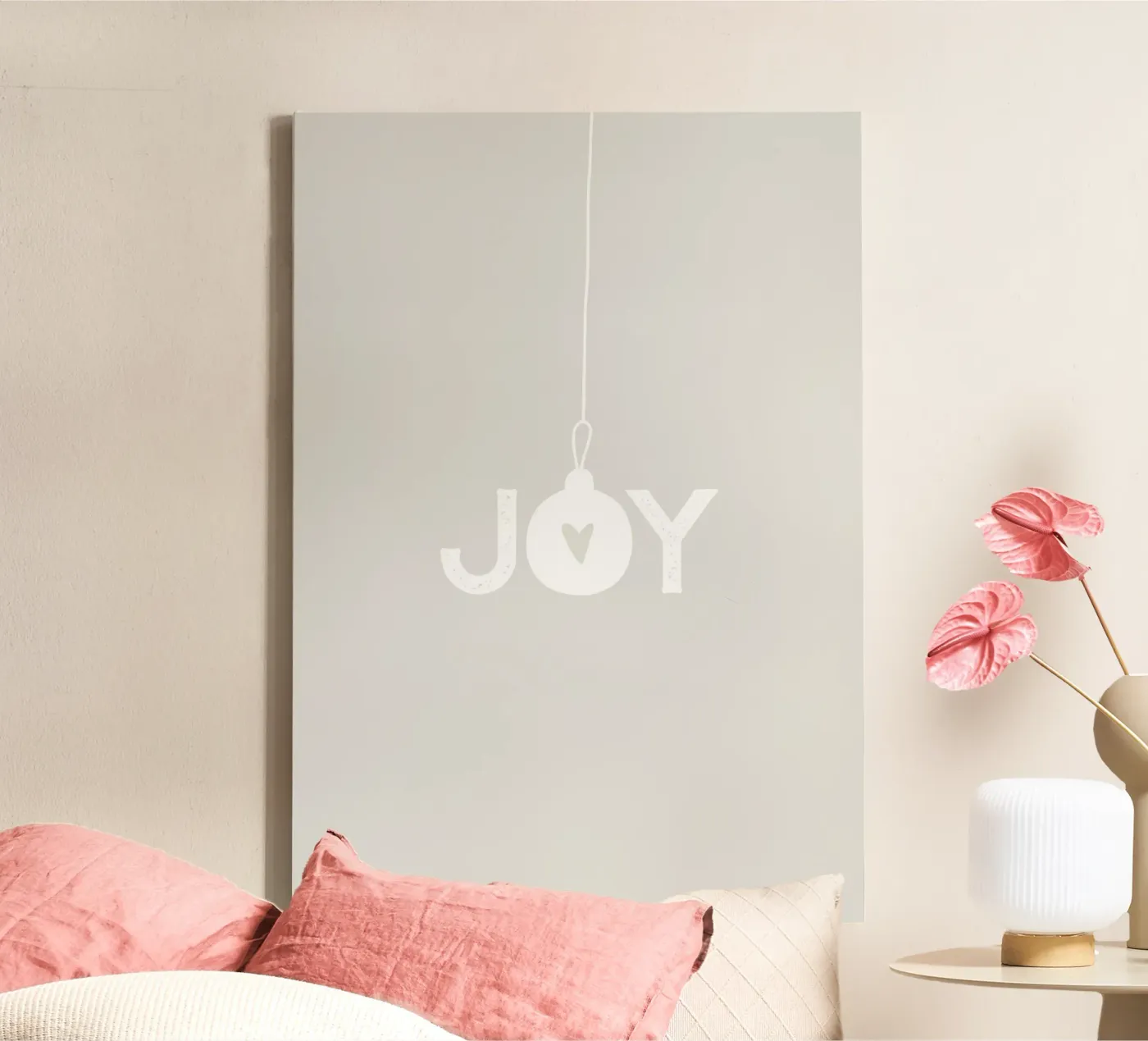 Joy canvas by PurePeachChristmas