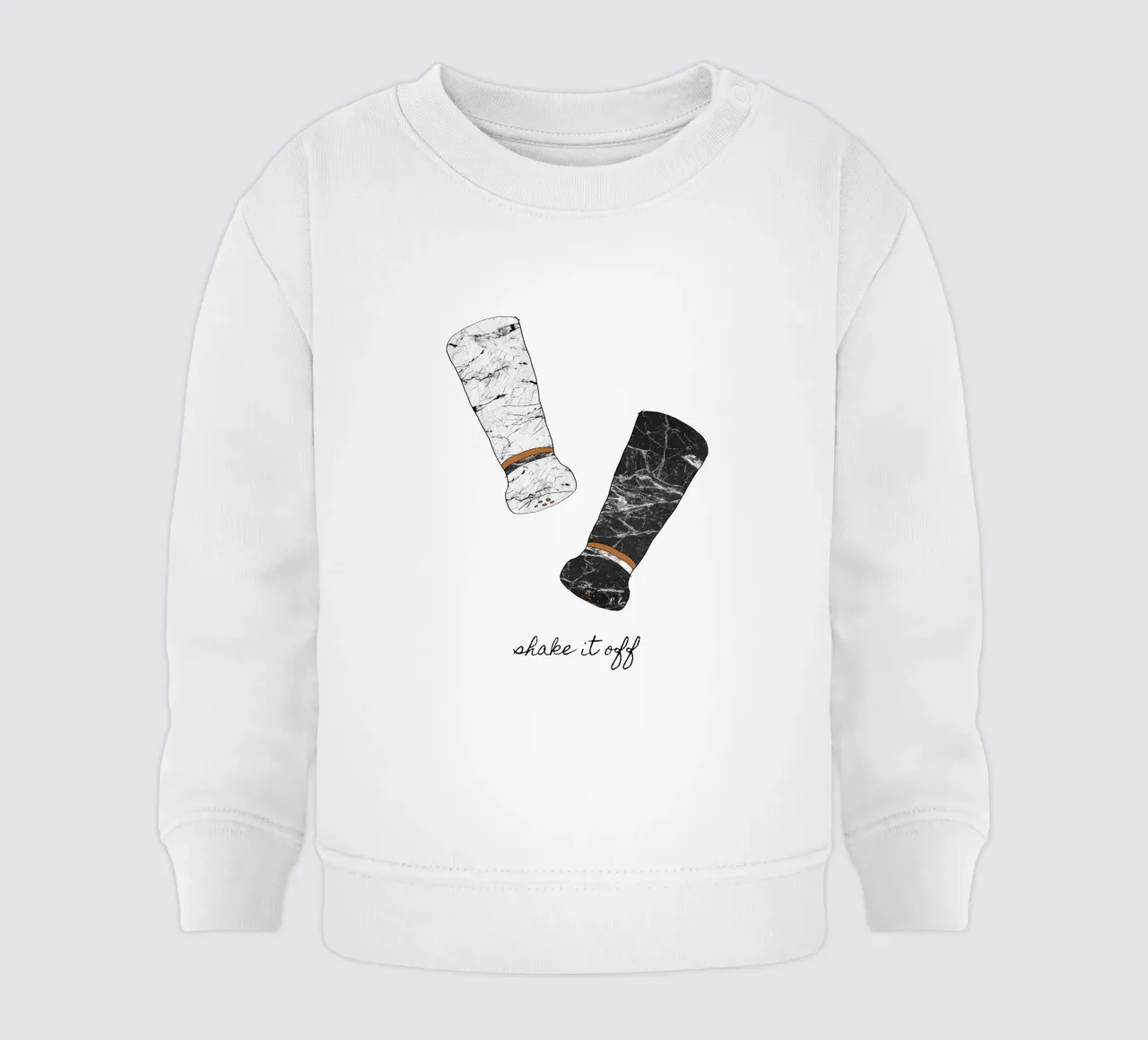 Scrollarsi di dosso felpa neonato da Orara Studio