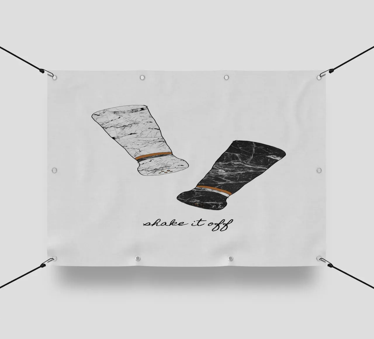 Scrollarsi di dosso telo in pvc da Orara Studio