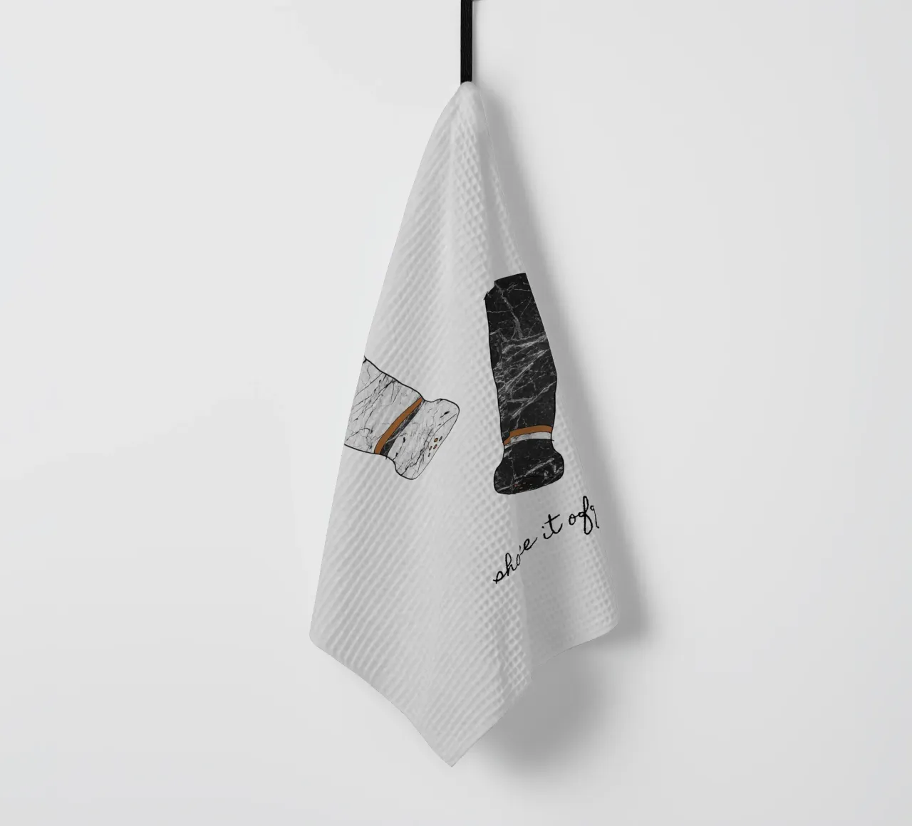 Scrollarsi di dosso canovaccio da cucina da Orara Studio