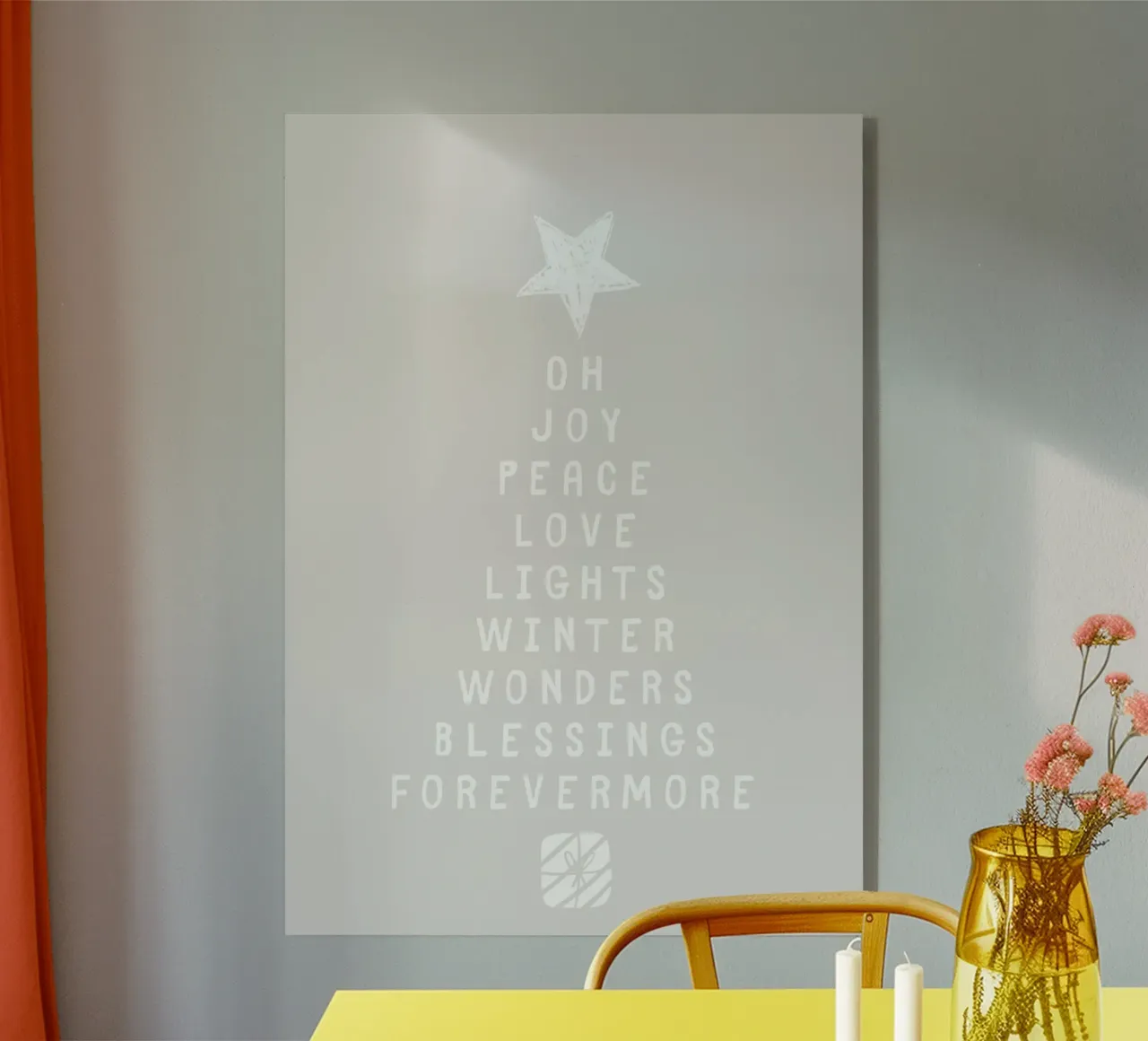 Oh Joy plexiglass da PurePeachChristmas