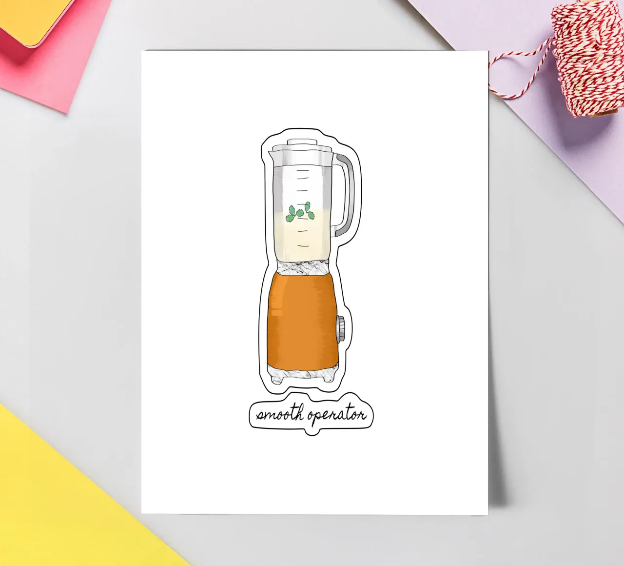 Smooth Operator sticker sheet by Orara Studio